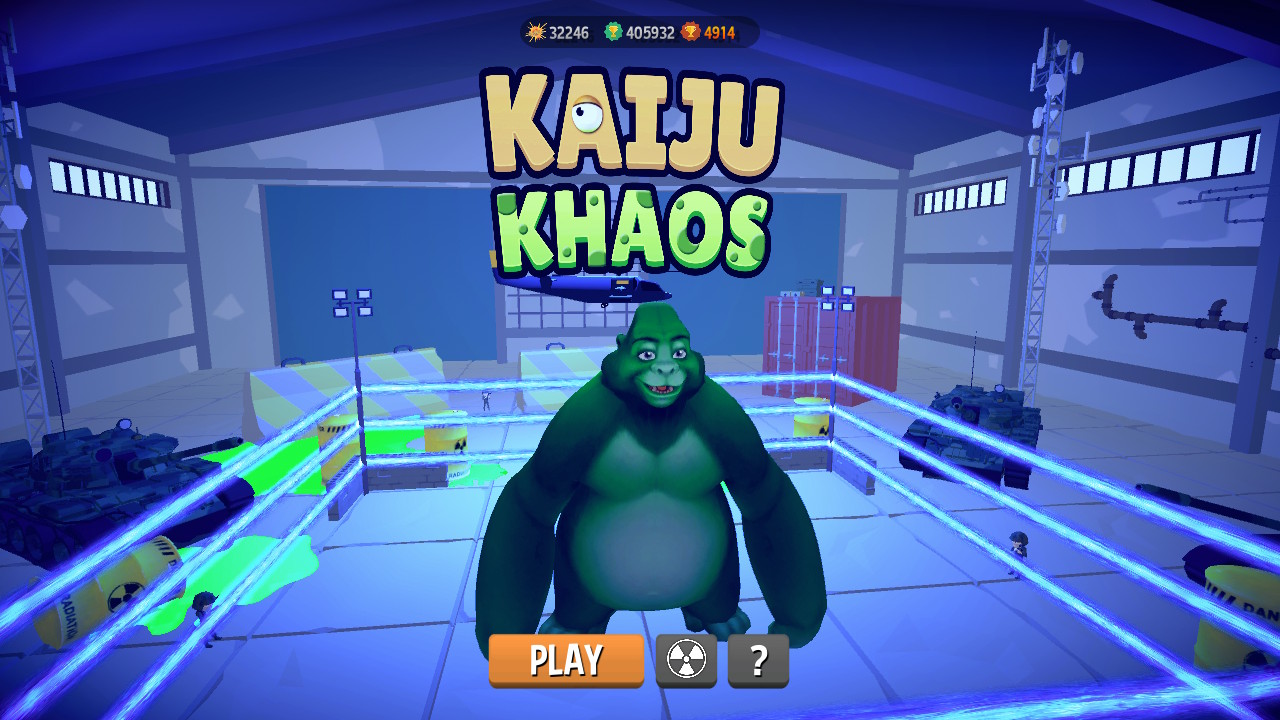screenshot of Kaiju khaos